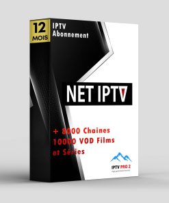 NET IPTV Abonnement 12 Mois Smart Tv Samsung – LG