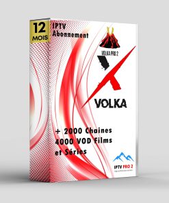 Volka x Iptv Code Abonnement 12 Mois – Iptv France